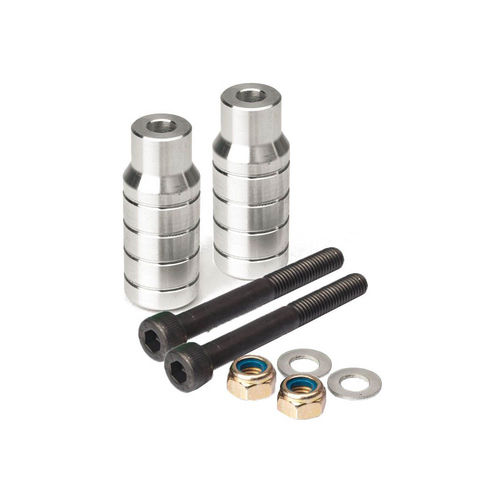 Apex Pro Scooter Grind Pegs silber