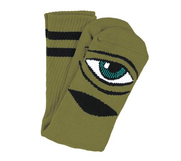 Toy-Machine Sect Eye Stripe Socken army