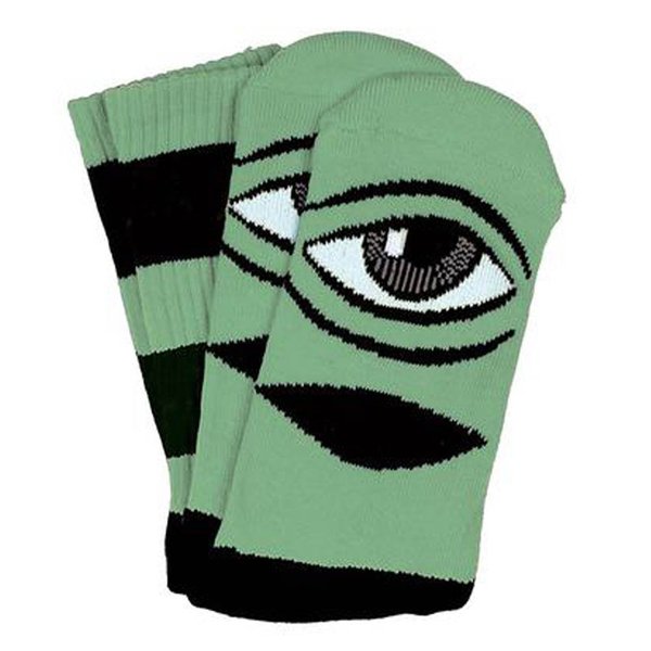 Toy-Machine SSect Eye Big Stripe Socken mint