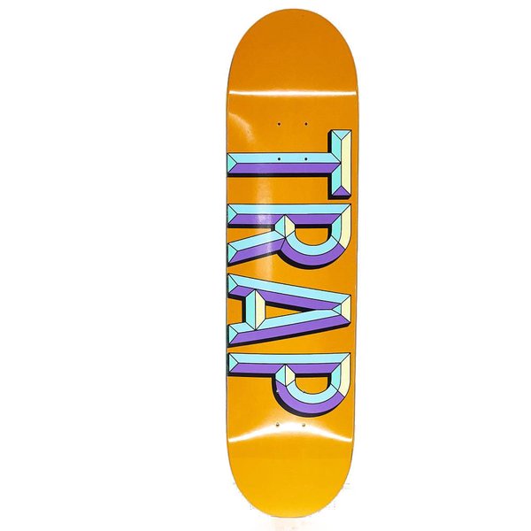 Trap Komplett Skateboard IRON LOGO 7.6" Orange