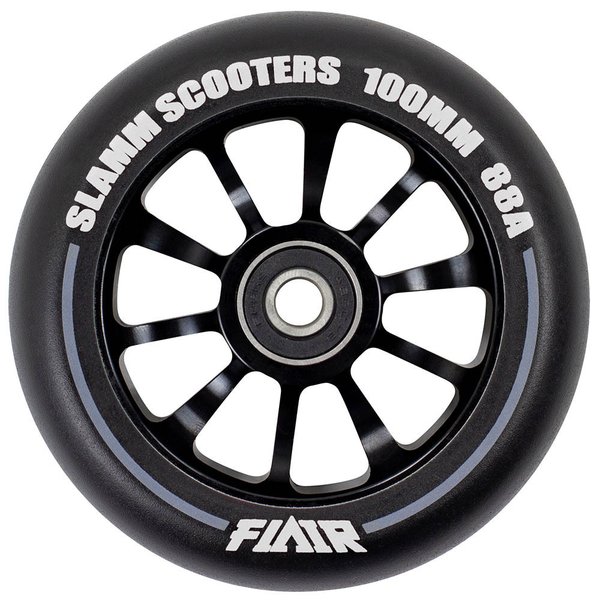 Slamm 100mm Flair 2.0 Wheel Black