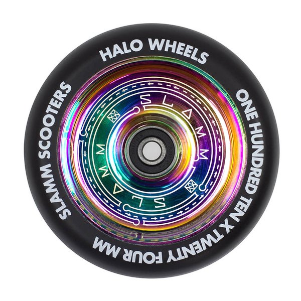 Slamm 110mm Halo Deep Dish Wheels Neochrome