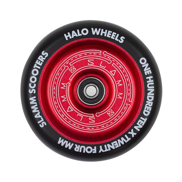 Slamm 110mm Halo Deep Dish Wheels Rot
