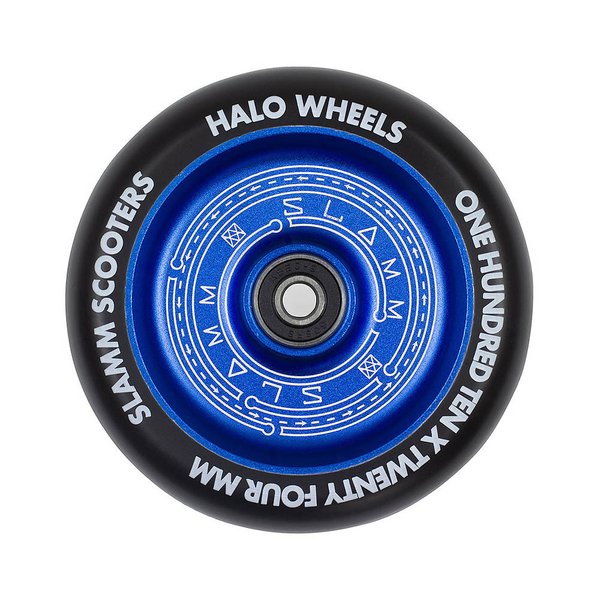 Slamm 110mm Halo Deep Dish Wheels Blue