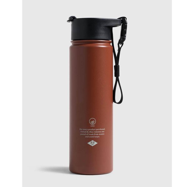 UNITED BY BLUE Insulated Steel Bottle 22 Oz. Trippy Trees