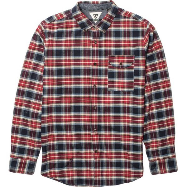 CENTRAL COAST Navy Flannel Woven from Vissla