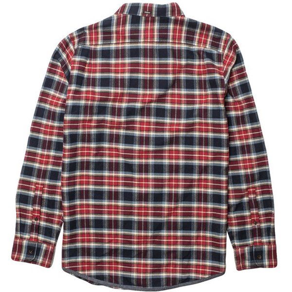 CENTRAL COAST Navy Flannel Woven from Vissla