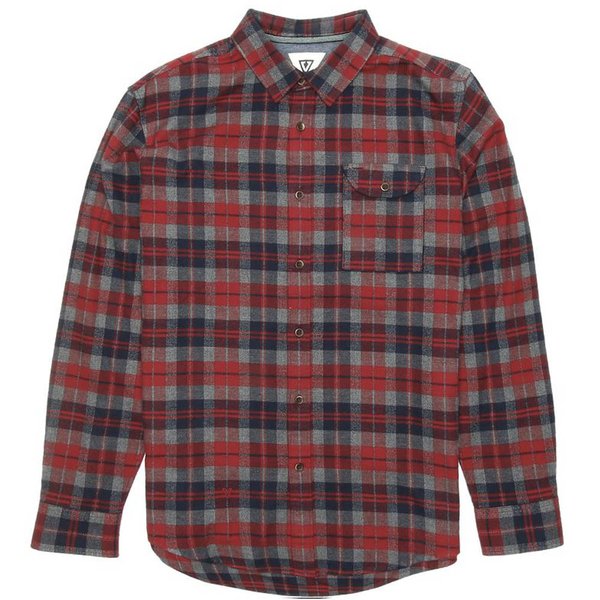 CENTRAL COAST Red Flannel Woven from Vissla