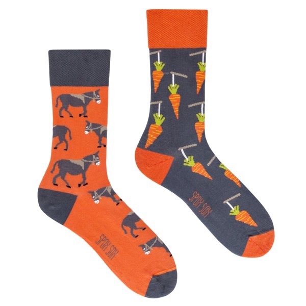 Esel und Karotte Spox Sox Socken