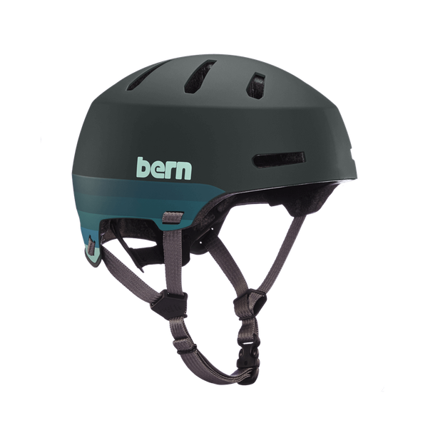 Bern Macon H2O Watersport Helmet Matt Forest Green
