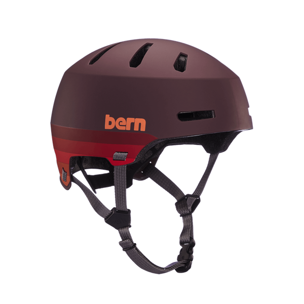 Bern Macon H2O Watersport Helm Matt Maroon