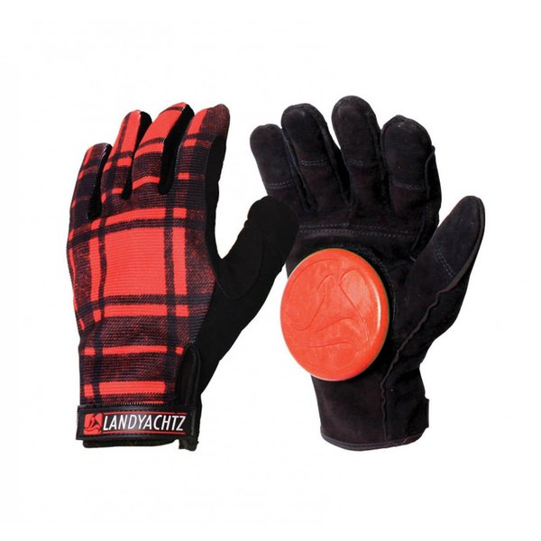 Landyachtz Freeride Gloves Plaid Flanel
