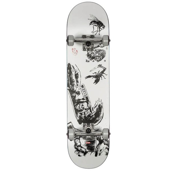 Globe G1 HARD LUCK white/black 31,63" Skateboard